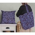 thumbnail image 5 of Soimoi Blue Poly Georgette Fabric Coffee Beans Food Print Fabric by Yard 52 Inch Wide, 5 of 5