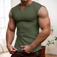 thumbnail image 2 of Débardeur à Col en V pour Homme Sans Manches sous-Vêtement pour l'Été Tenue Décontractée, 2 of 5
