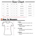 thumbnail image 3 of LSLJS Débardeurs à Col Rond pour Femmes Mode Femmes Été Ample Imprimé T-Shirt à Col Rond Manches Courtes Blouse Décontractée, 3 of 4