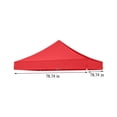 thumbnail image 3 of ZZkhGO Tent Replacement Cover, Pop Up Canopy Top Cover, UV Protection Water Resistance with Tool-Free Installation for Backyard Patio Camping, 3 of 6