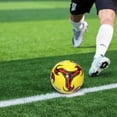 thumbnail image 2 of Maytalsory Wide Application Soccer Ball For Training And Sports Football Game Blast-proof 1 Yellow 1Set, 2 of 6