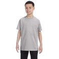 thumbnail image 1 of Hanes 54500 Youth Tagless T-Shirt - Light Steel - X-Small, 1 of 1