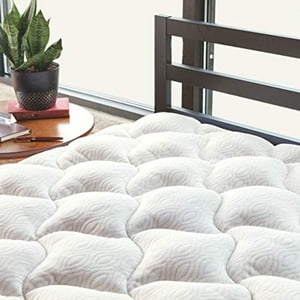 ViscoSoft Pad de matelas en cuivre plein - Matelas en peluche extra pour soulager la douleur