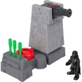 thumbnail image 1 of Imaginext STAR WARS Death Star Turret Toy Cannon with Darth Vader Diecast Character Key, 1 of 6