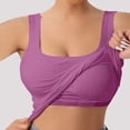 thumbnail image 2 of Yuyuzo Womens Tank Top Ribbed Knit Sleeveless Racerback V Neck Spaghetti Strap Cropped Tops Layering Tees, 2 of 7