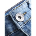 thumbnail image 4 of Kmbangi Men Casual Jeans+Solid Color Long Trousers with Broken Holes, 4 of 9