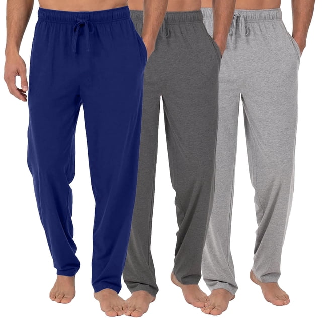 3-Pack Men's Classic Lounge Pants (Sizes, S-3XL)