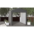 thumbnail image 2 of ShelterTube Wind and Snow-Load Rated Garage, 14x27x16 Gray, 2 of 7