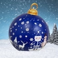 thumbnail image 4 of QIPOPIQ Decorated Inflatable Christmas Outdoor 60CM Ball Giant Christmas Inflatable Ball Christmas Tree Decorations Winter With Lamp Christmas Decoration Gift Clearance New Year, 4 of 6