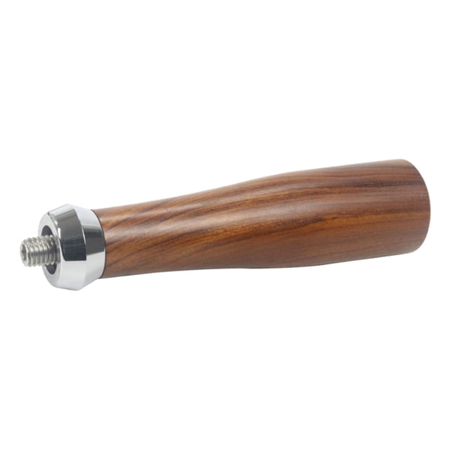 Poignée en Bois Massif Outils de Remplacement Réutilisables Artisanat Professionnel Porte-Filtre Poignée de Fichier pour barista et Machine à Café Classique