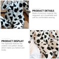 thumbnail image 4 of Shisuyan 1 Ensemble Femmes Pyjama à Manches Longues Pantalon Long Maison Motif Vache (TG), 4 of 8