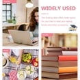 thumbnail image 3 of HLONK Outdoor Metal Table Small Corner Desk Side Tables Picnic Foldable Pink, 3 of 8