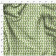 thumbnail image 4 of Soimoi Green Poly Georgette Fabric Hen Bird Print Sewing Fabric Yard 42 Inch Wide, 4 of 6