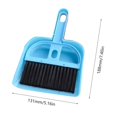 thumbnail image 3 of BINGLI Small Dustpan and Brush Set, Mini Hand Broom and Dustpan Cleaning Tool, for Desk, Car, Keyboard, Countertop, and Pet Nest, Compact Whisk Broom and Pan, 3 of 4