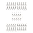 thumbnail image 2 of Ruiboury 10pack/lot Carabiners Lobster Claw For Keychain - Strong And Functional Accessories For Easy Key Bright silver 5Set, 2 of 6
