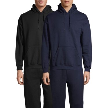Gildan Chandail à Capuchon en Molleton Épais pour Hommes, Lot de 2