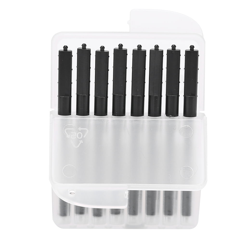 Cergrey Hearing Aid Guards,8Pcs/Box Disposable Hearing Aid Protection Earwax Guards Filters Hearing Assistance Black,Hearing Aid Protection