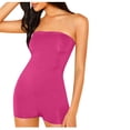 thumbnail image 1 of Yuyuzo Women's Strapless Romper, Solid Color, 1 of 4