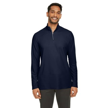 Core 365 Men's Fusion ChromaSoftâ„¢ Pique Quarter-Zip CE405