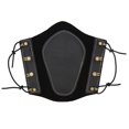 thumbnail image 2 of PU Leather Arm Guard Strong Force Adjustable Cord Cowhide Arm Guard with Brass Pattern Decorative Buckle for Archery, 2 of 7