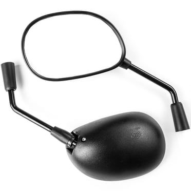 Krator Universal Black Motorcycle Mirrors Compatible with Victory Hammer 8-Ball