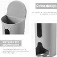 thumbnail image 4 of Wall-Mounted Garbage Bag Holder Garbage Bag Storage Box Dispenser for Plastic Bags Plastic Bag Holder Garbage Bag Box, 4 of 9