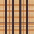 thumbnail image 1 of Ahgly Company Tapis d'Intérieur Lavable à la Machine, Carré, Transitionnel, Orange, Tapis de Zone, 6 Pieds Carré, 1 of 7