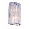 thumbnail image 1 of Elegant Lighting Influx Contemporary 2 Light G9 Royal Crystal Chrome Wall Sconce, 1 of 1