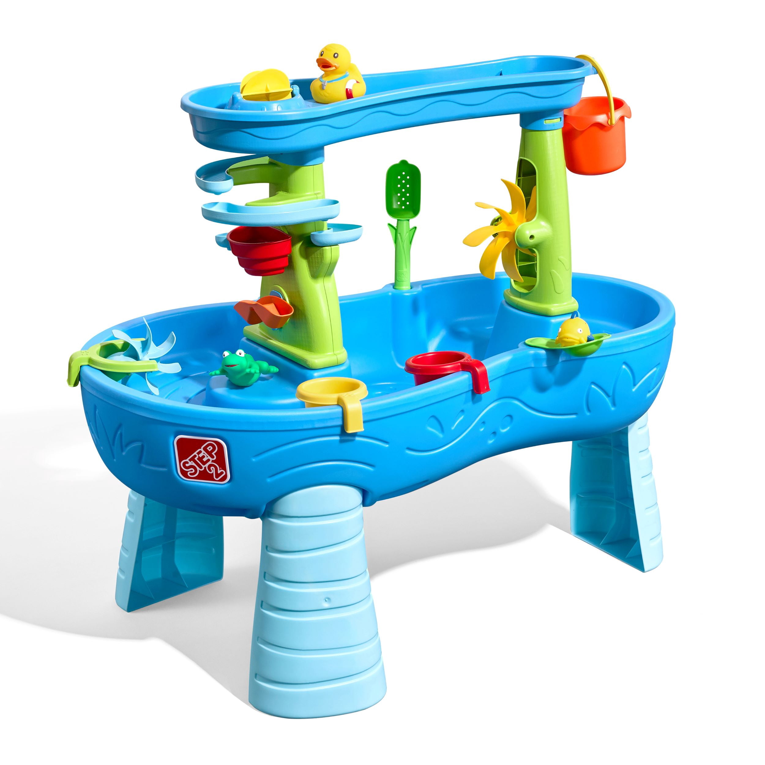 Table de jeu aquatique avec douche