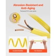 thumbnail image 3 of VEVOR NM-B Wire 14AWG/2C Copper Core Cable 100 ft Electrical Wire with Ground, 3 of 9