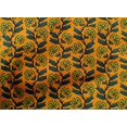 thumbnail image 4 of oneOone Cotton Poplin Fabric Leaves & Floral Block Print Sewing Fabric BTY 42 Inch Wide, 4 of 4