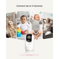 thumbnail image 2 of momcozy 5" WiFi Baby Monitor with HD Camera, Two-Way Audio, 4X Zoom, Motion and Cry Detection, Safe Zone, Clear Night Vision, Photo and Video Recording, 2 of 9