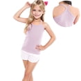 thumbnail image 2 of Tranfacy Fall Vest Girls Tank Tops for Kids 1-13 Years Solid Color Soft Sleeveless Camisole Fashion Basic Tops for Layer, 2 of 4
