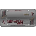 thumbnail image 2 of Cruiser License Plate Cover 76200 Tuf Flat Shield; Smoke Flat; Polycarbonate, 2 of 2