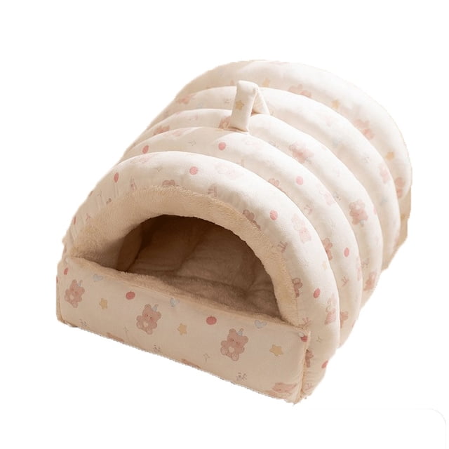Pet Nest Thickened And Warm In Winter, Curved House Nest For Dogs And Cats, Dog Nest For Dogs