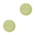 thumbnail image 1 of yingyy Tapis de Pot Antidérapant Résistant à la Chaleur Napperon Rond Anti-Brûlure Porte-Gobelet Protecteur de Table de Cuisine Vert 2Set, 1 of 6