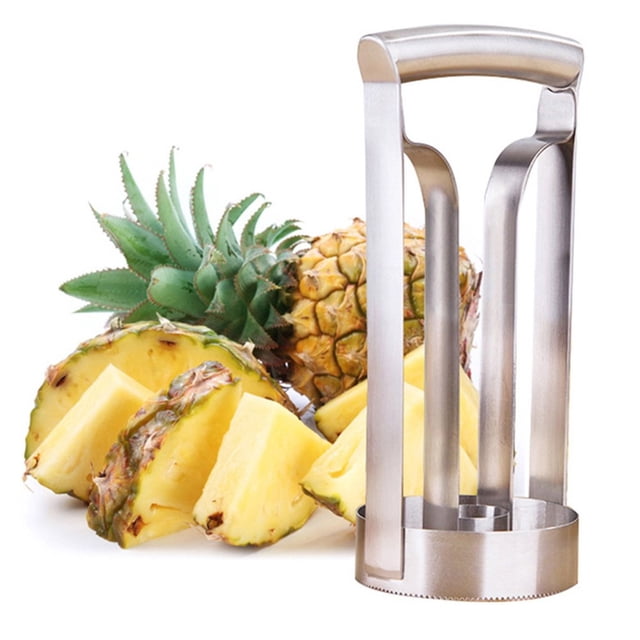 HOZADOIE Pineapple Peeler Home Essentials Food Grade Stainless Steel Pineapple Pineapple Cutter and Corer Stainless Steel Pineapple Fruit Pineapple Peeler Corer Cutter Pineapple