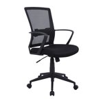 TygerClaw Mesh et chaise de bureau en tissu Mid Back