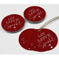 thumbnail image 4 of Inkdotpot Silver Foil Paper Hang Tags Let Love Sparkle Wedding Favor Tags 100 Pieces, 4 of 6