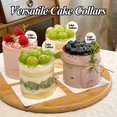 thumbnail image 3 of Btrquedo Cake Collars Transparent Acetate Strips for Cake, Chocolate Mousse Baking, Cake Decorating (5 inch), 3 of 7