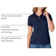 thumbnail image 4 of Hanes Polo de Performance Sport Cool DRI pour Femmes, G, Marine, 4 of 8