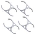 thumbnail image 1 of YZM Clip Clamp Bracket Reverse Osmosis RO Housing (4, Double Clip Clamp 2.0"x 2.0"), 1 of 3