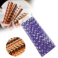thumbnail image 2 of Harpily Clearance Straws Friendly Halloween 19cm Long 25 Set 6 To Choose From, 2 of 9