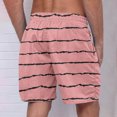 thumbnail image 4 of Soki Shorts de Plage Décontractés pour Hommes Shorts à Rayures en Liquidation, 4 of 4