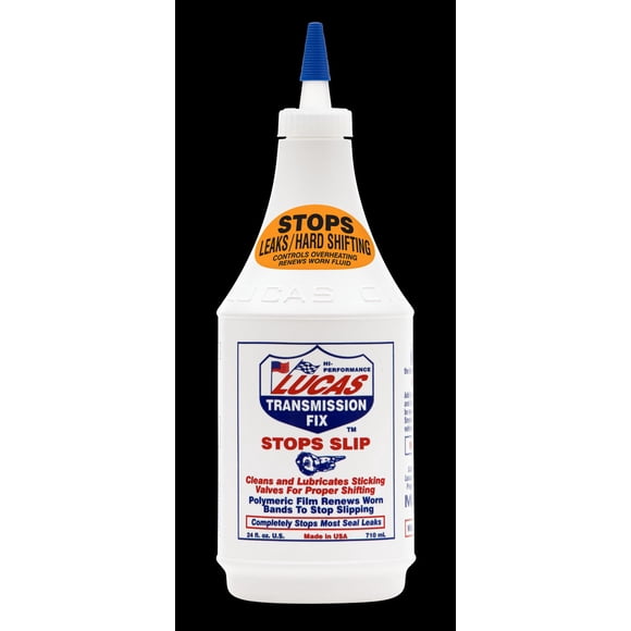 Lucas Oil Auto Trans Stop Leak 10009 Transmission Fix; Use To Eliminate Seal Leaks; 24 Ounce Bottle; Single