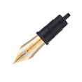 thumbnail image 5 of Plume de Stylo-Plume Remplacée en Acier Inoxydable Doré Pointe Taille EF/F/M Fournitures de Stylo d'Écriture de Bureau, 5 of 5