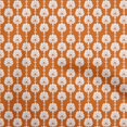 thumbnail image 1 of oneOone Velvet Orange Fabric Asian Block Sewing Material Print Fabric By The Yard 58 Inch Wide, 1 of 5