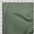 thumbnail image 4 of oneOone Rayon Olive Green Fabric Asian Block Geometrical Shape Craft Projects Decor Fabric Printed By The Yard 56 Inch Wide, 4 of 4