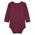 thumbnail image 2 of George Baby Girls' Long-Sleeve Bodysuit, 2 of 2