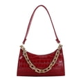 thumbnail image 2 of TopLLC One Shoulder Crossbody Bag Leather Large Capacity Multi Compartment Women Bag, 2 of 3